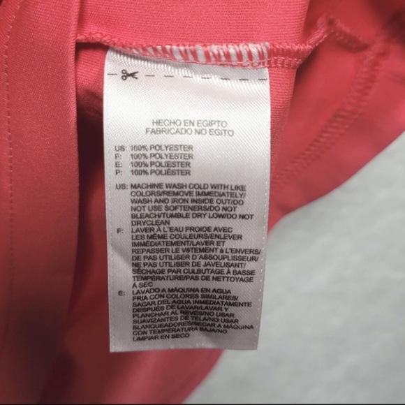 Reebok Short Sleeve Round Neck Tee Athletic Stretch - Picture 4 of 6